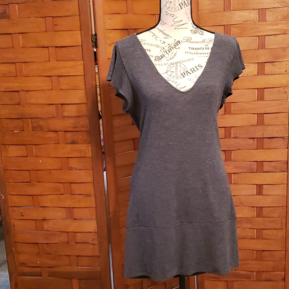Lace detail tunic,  size unknown L/ XL?